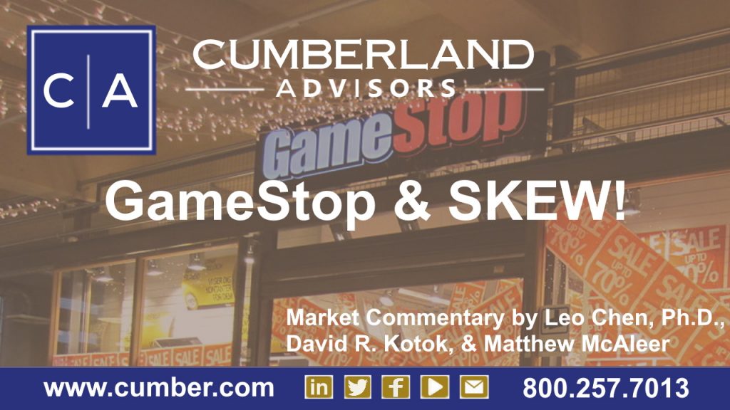 Market Commentary - Cumberland Advisors - GameStop & SKEW!
