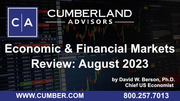 Economic and Financial Markets Review: August 2023 Graphic