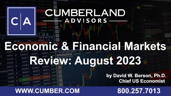 Economic and Financial Markets Review: August 2023 Graphic