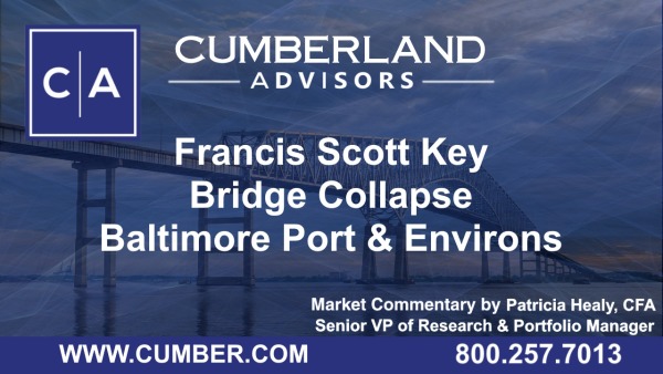 Cumberland Advisors Market Commentary - Francis Scott Key Bridge Collapse – Baltimore Port and Environs by Patricia Healy, CFA