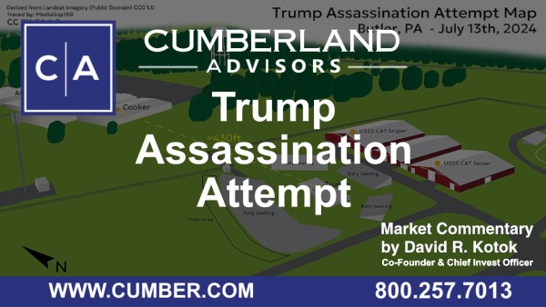 Cumberland Advisors Market Commentary - Trump Assassination Attempt by David R. Kotok