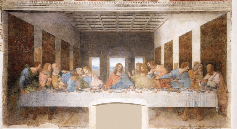 Leonardo da Vinci’s Last Supper, 1495-1498