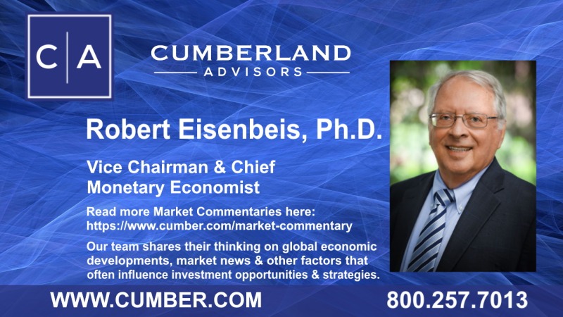 Cumberland Advisors Market Commentary by Robert Eisenbeis, Ph.D.