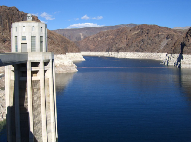 Lake Mead is lower than at any time since it was built