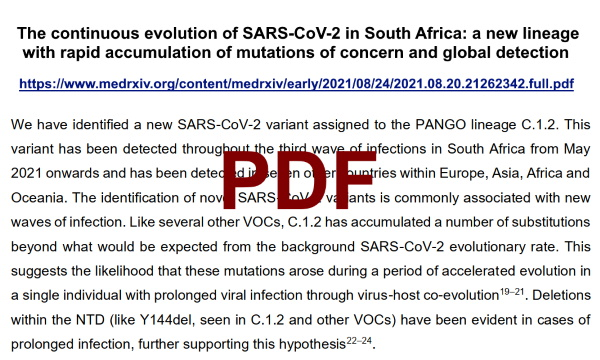 Highly infectious variant of SARS-CoV-2 detected in South Africa