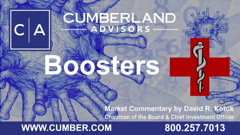 Cumberland Advisors Market Commentary - "Boosters" by David R. Kotok