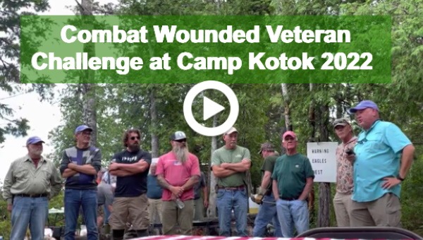 Combat Wounded Veteran Challenge at Camp Kotok 2022