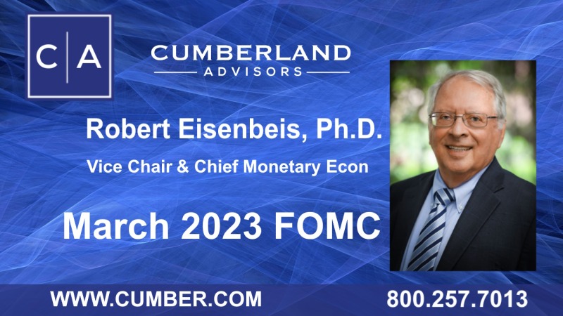 March 2023 FOMC by  Robert Eisenbeis, Ph.D.
