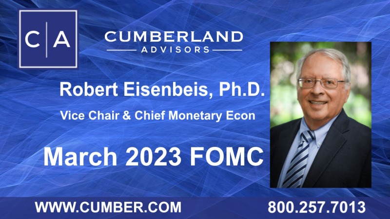 March 2023 FOMC by Robert Eisenbeis, Ph.D.