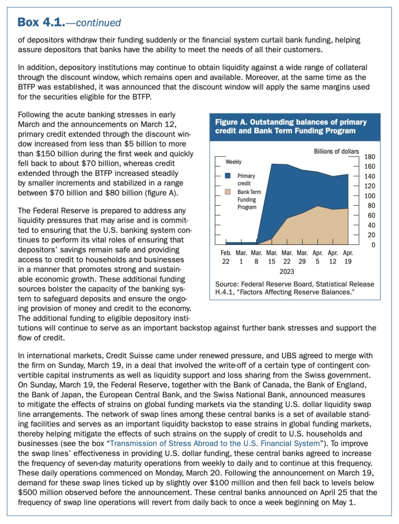 summary from the Fed’s recent Financial Stability Report Continued...