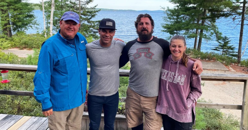 Combat Wounded Veteran Challenge (CWVC) at Camp Kotok, Maine