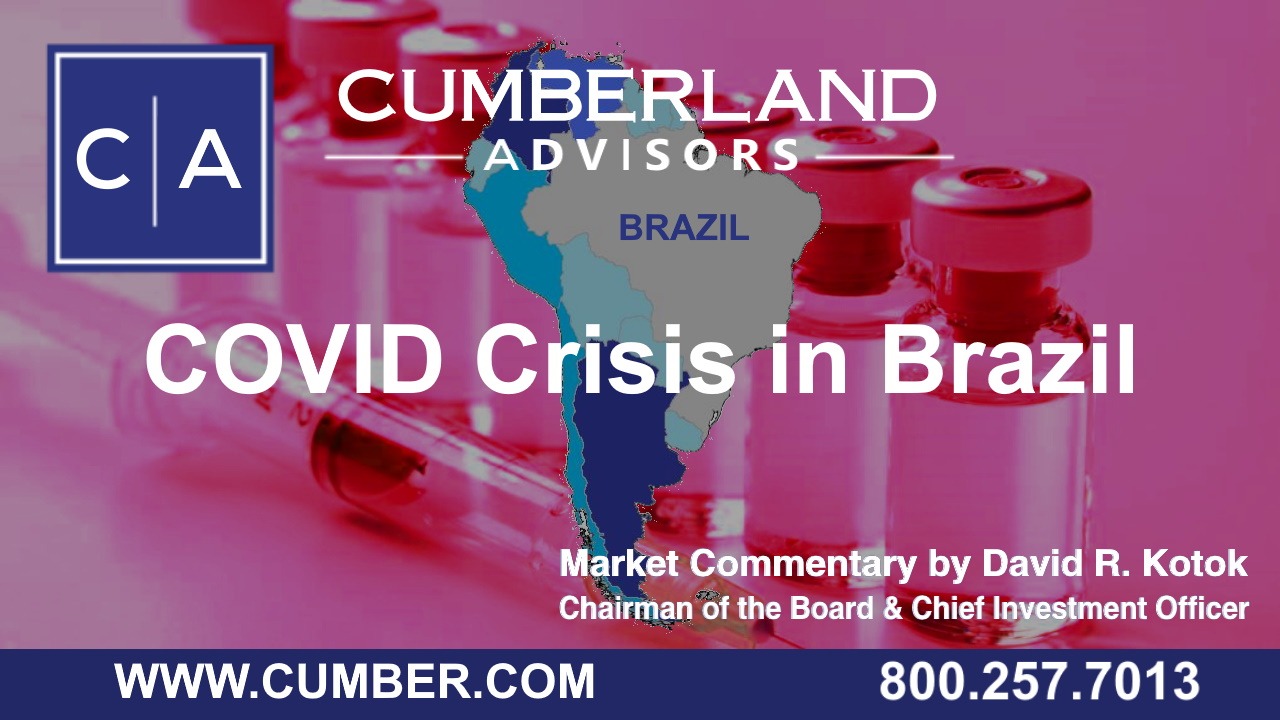 Cumberland Advisors Market Commentary - COVID Crisis in Brazil