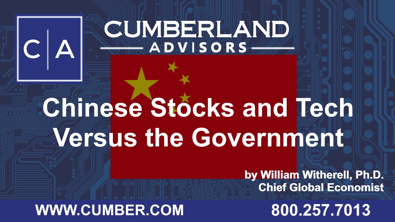 Chinese Stocks and Tech Versus the Government