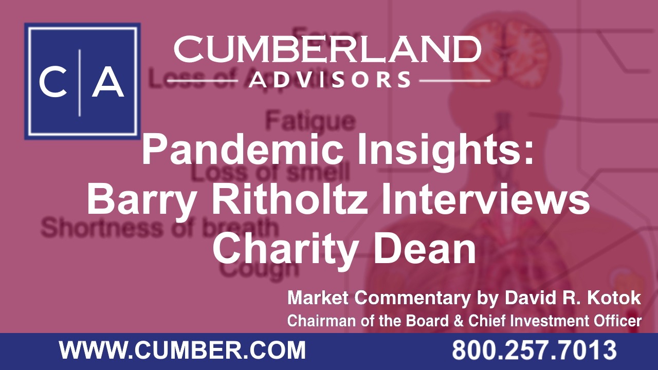 Pandemic Insights Barry Ritholtz Interviews Charity Dean