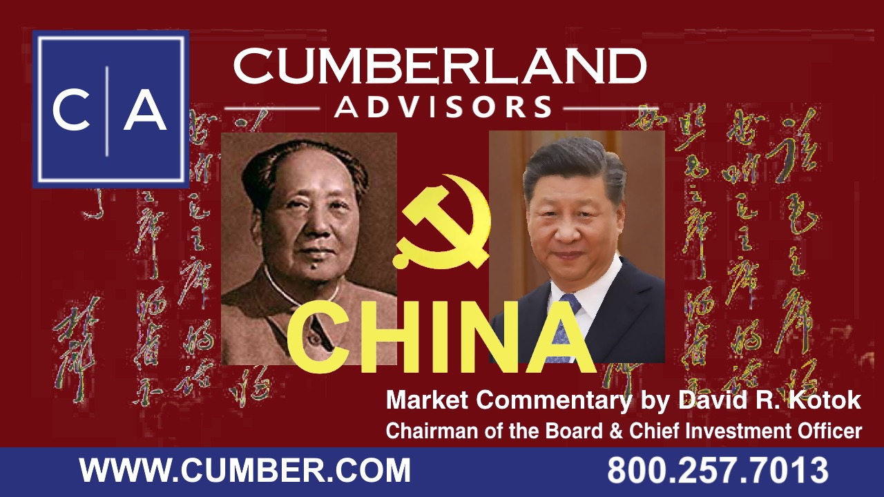 Cumberland Advisors Market Commentary - China by David R. Kotok