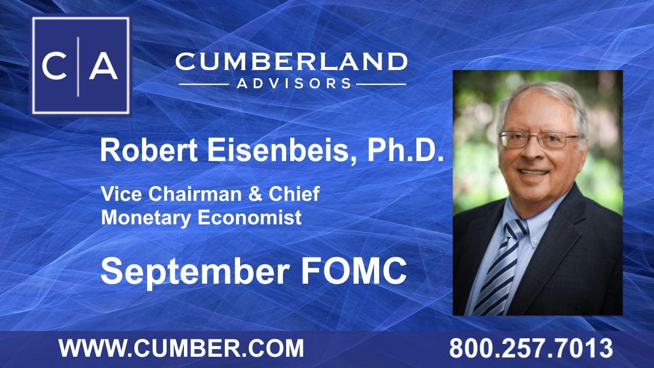 Market Commentary - September FOMC by Robert Eisenbeis, Ph.D.