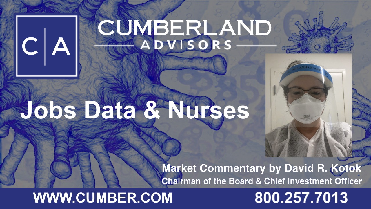 Cumberland Advisors Market Commentary - Jobs Data &amp; Nurses by David R. Kotok