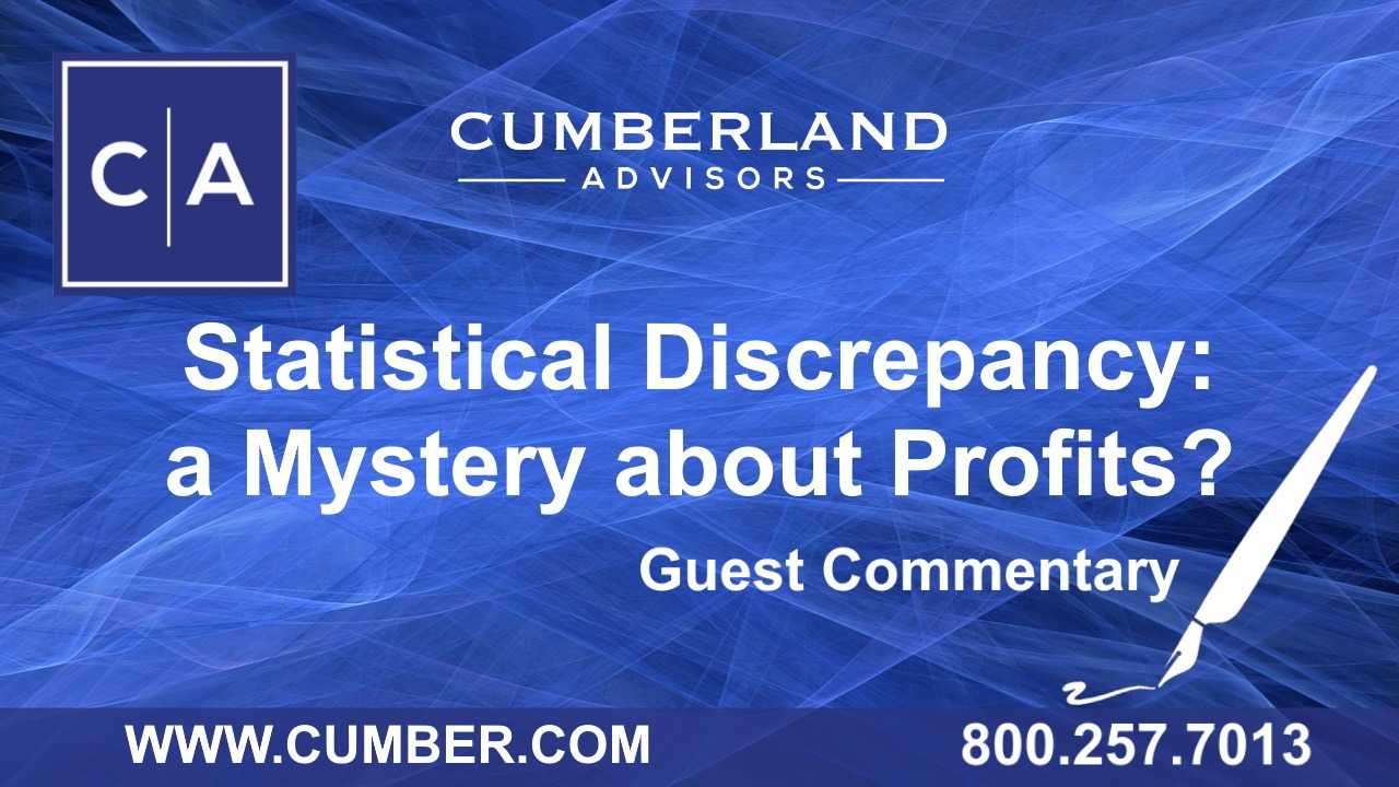Guest Commentary - Statistical Discrepancy by Michael Drury