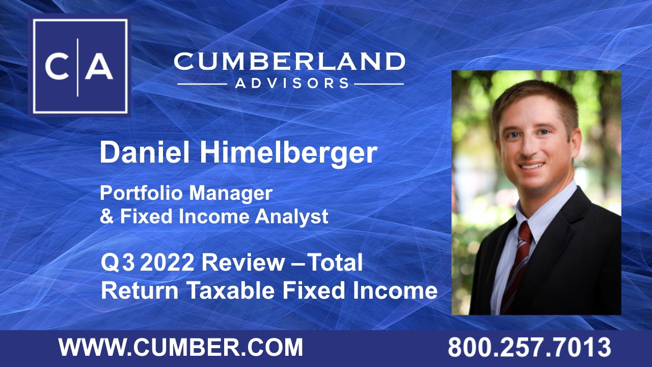 Total Return Taxable Fixed Income — Q3 2022