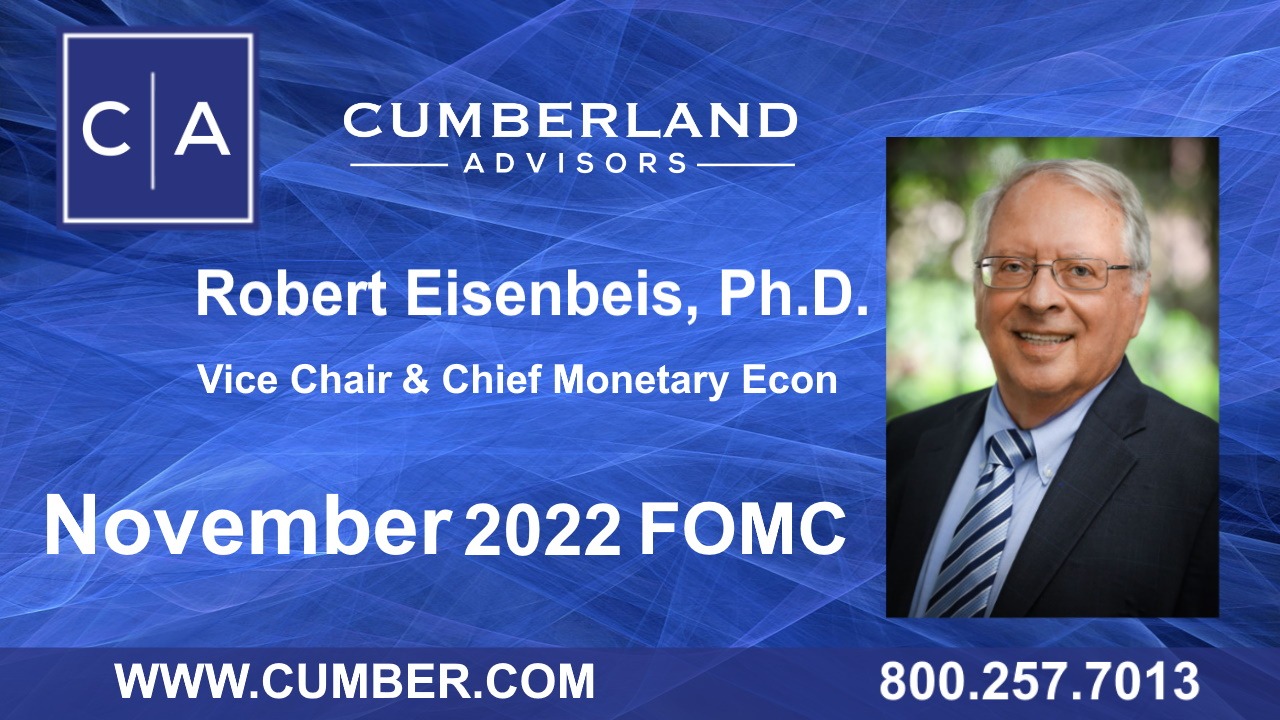 The November FOMC by Robert Eisenbeis, Ph.D.