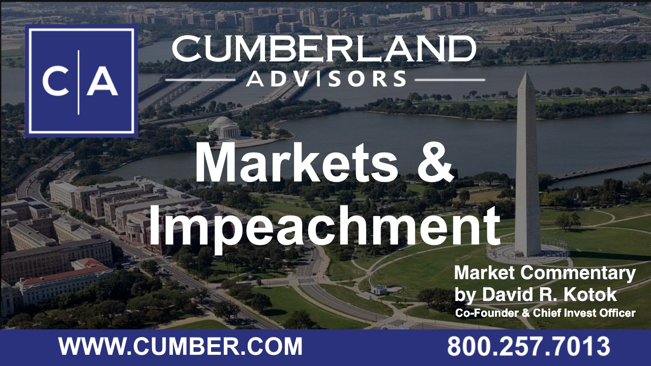 Markets &amp; Impeachment by David R. Kotok Co-Founder &amp; Chief Investment Officer