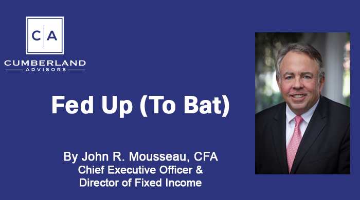 Fed Up (To Bat)