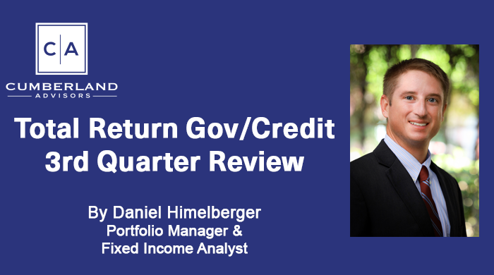 Total Return Gov/Credit 3rd Quarter Review