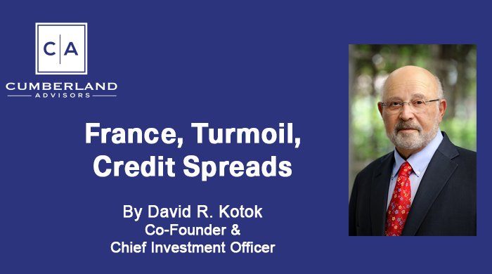 France, Turmoil, Credit Spreads