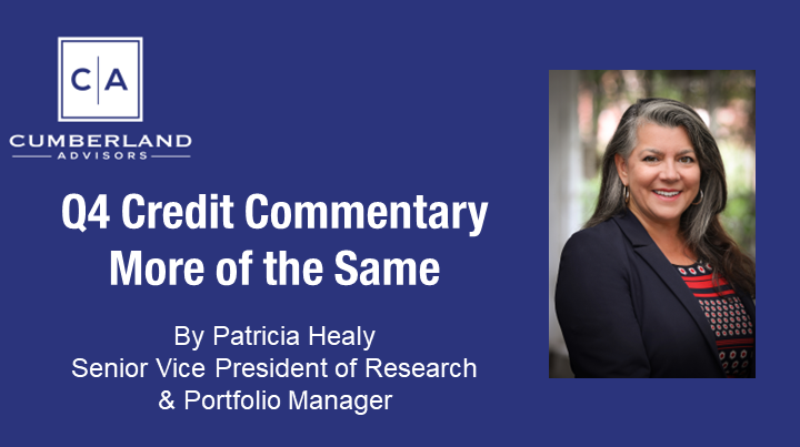 Q4 Credit Commentary - More of the Same