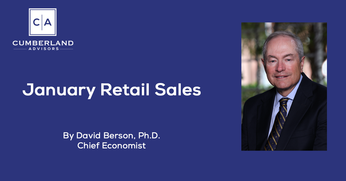 January retail sales drop sharply.