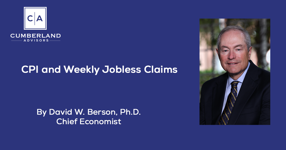 CPI and Weekly Jobless Claims