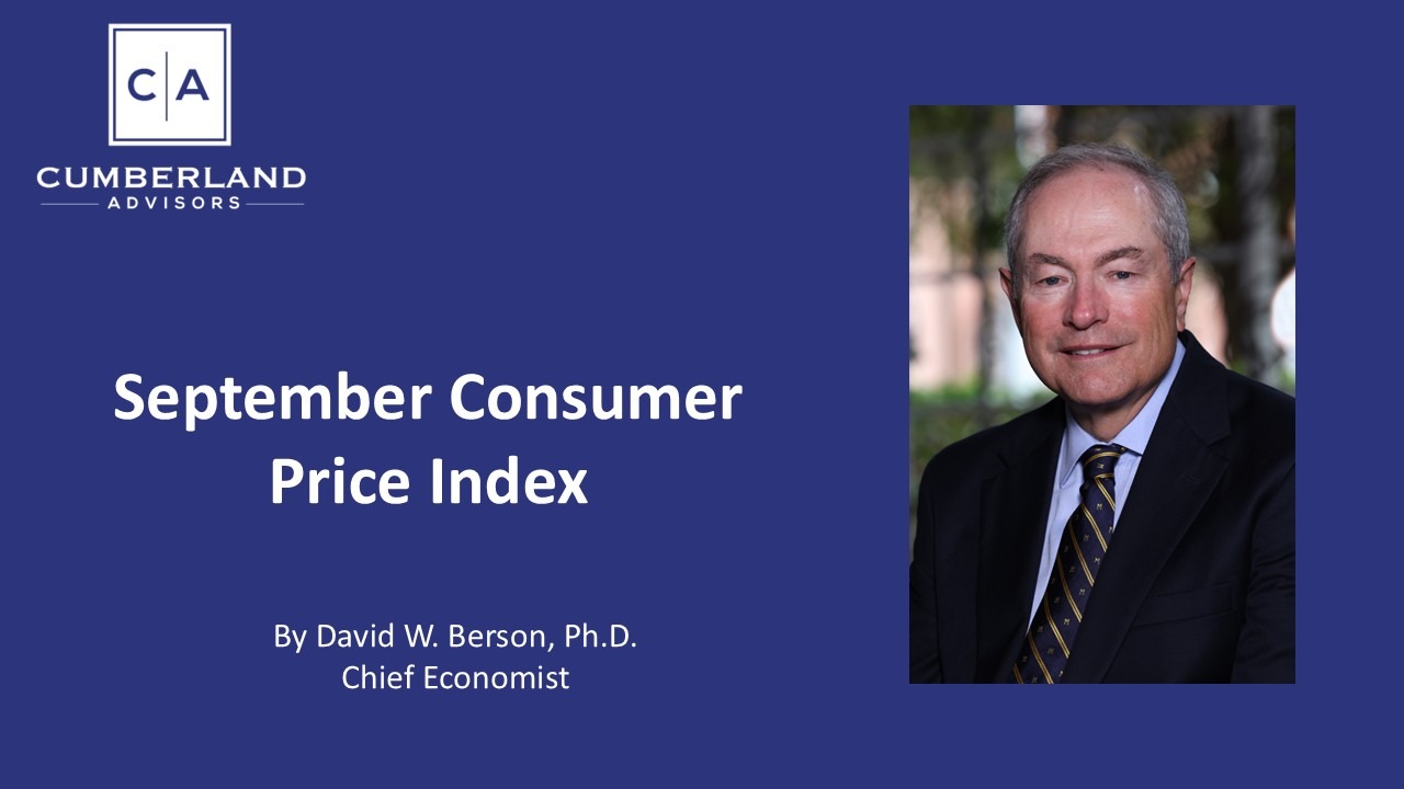 September Consumer Price Index