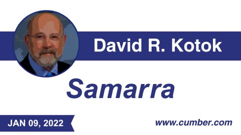 Cumberland Advisors Market Commentary - Samarra by David R. Kotok