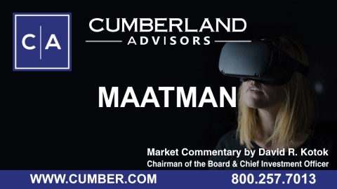 Cumberland Advisors Market Commentary - MAATMAN by David R. Kotok