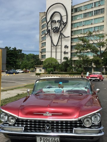 Revolution Square in Havana, Cuba by David R. Kotok