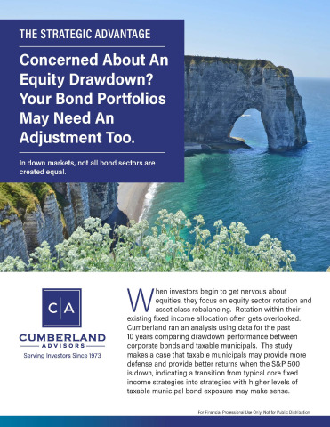 Concerned About An Equity Drawdown? Your Bond Portfolios May Need An Adjustment Too.
