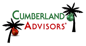 Cumberland Advisors Holiday Logo - Red & Green