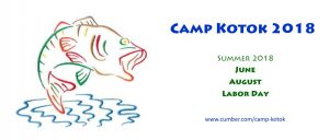 Camp Kotok 2018 Banner