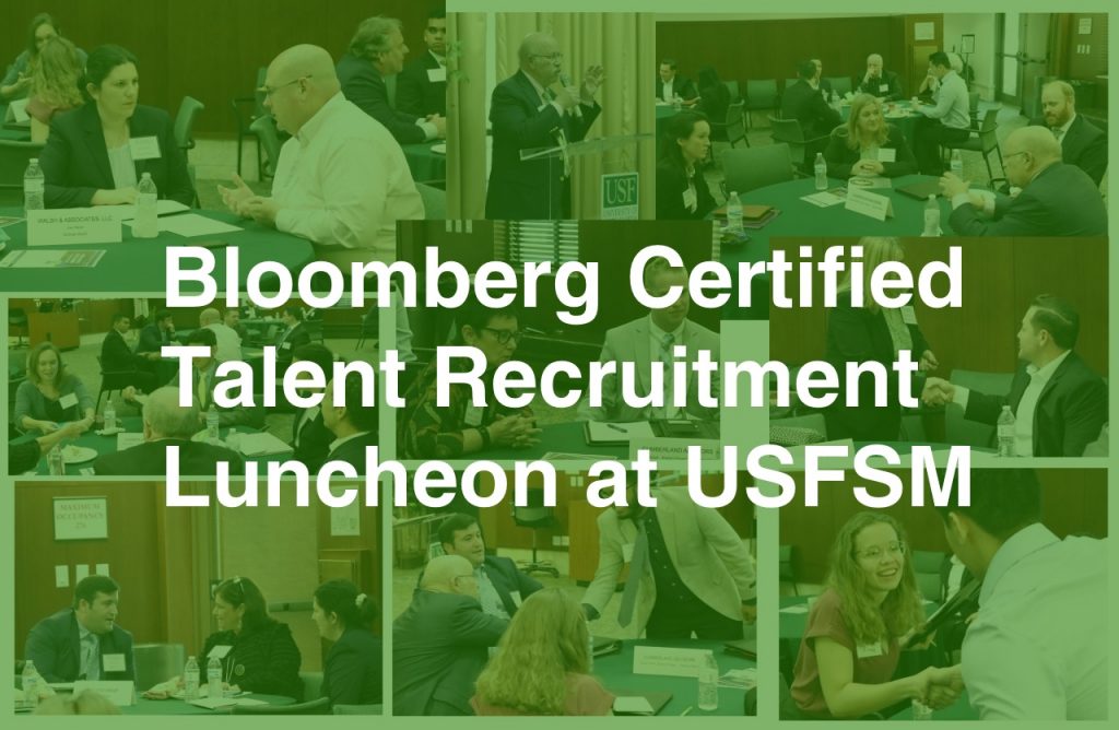 Cumberland Advisors & USFSM Bloomberg Certified Talent Recruitment Luncheon