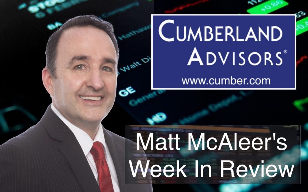Cumberland Advisors - Matt McAleer Week In Review