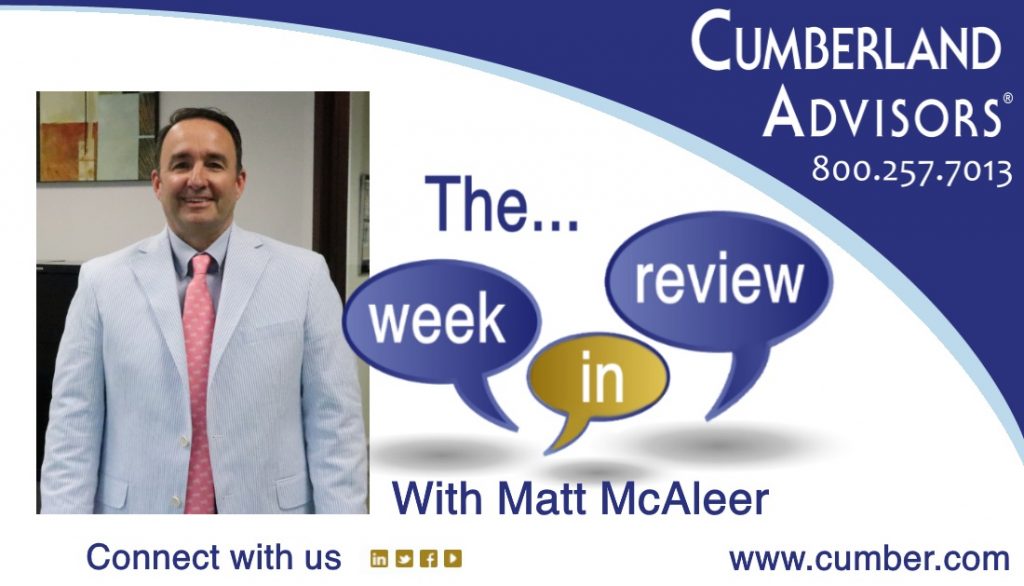 Market Commentary - Cumberland Advisors - Week in Review with Matt McAleer