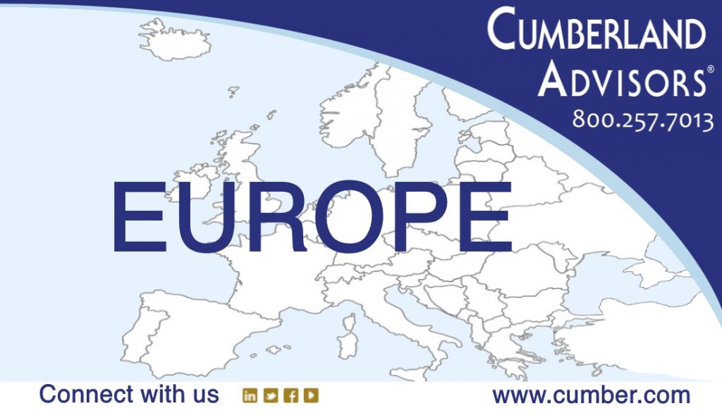 Market Commentary - Cumberland Advisors - EUROPE MAP