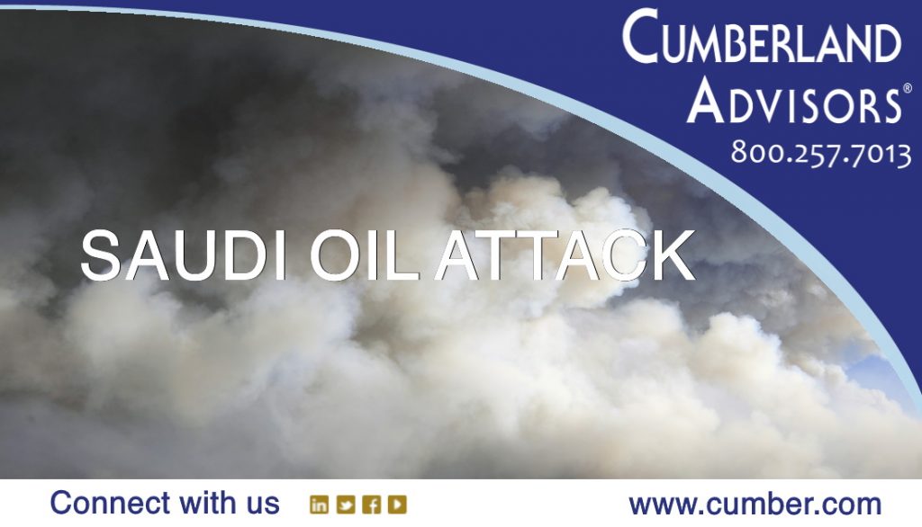 Market Commentary - Cumberland Advisors - Saudi Oil Attack