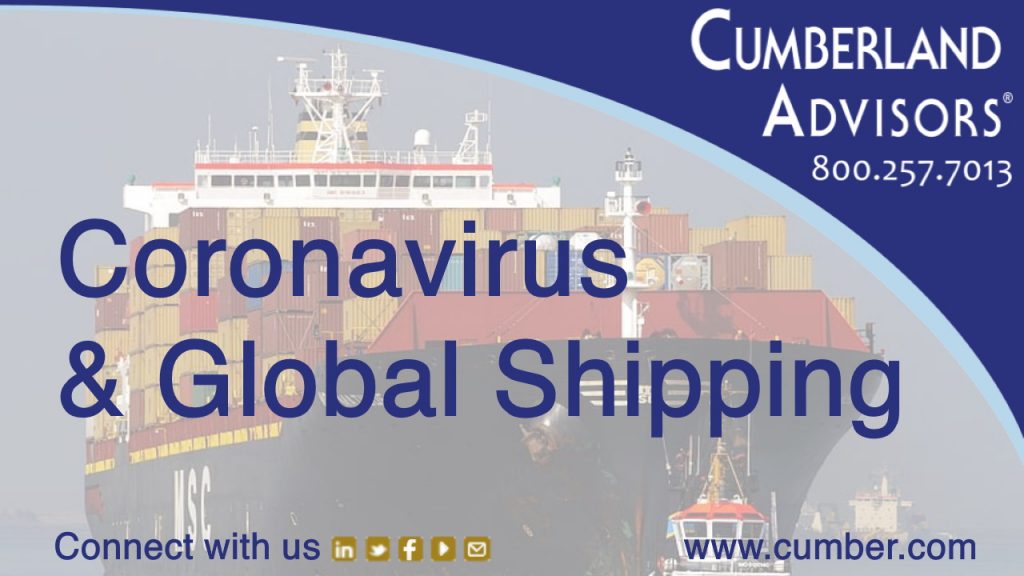 Market Commentary - Cumberland Advisors - Coronavirus and Global Shipping