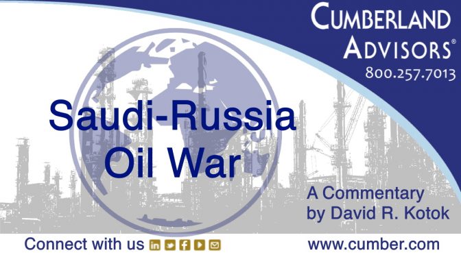Market Commentary - Cumberland Advisors - Saudi-Russia Oil War