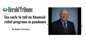 Eisenbeis - Too early to tell on financial relief programs in pandemic