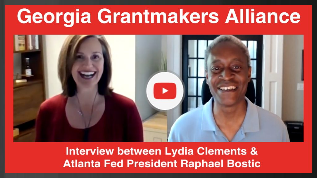 Interview between Lydia Clements & Atlanta Fed President Raphael Bostic