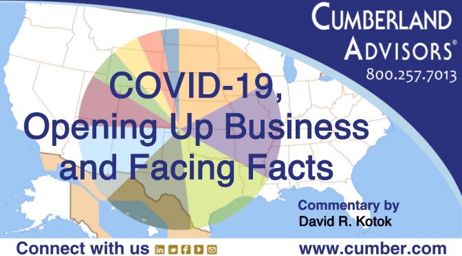 Market Commentary - Cumberland Advisors - COVID-19, Opening Up Business & Facing Facts