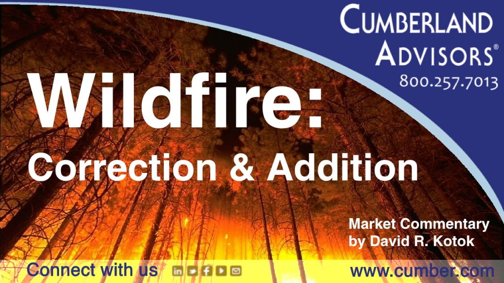 Wildfire Correction and Addition