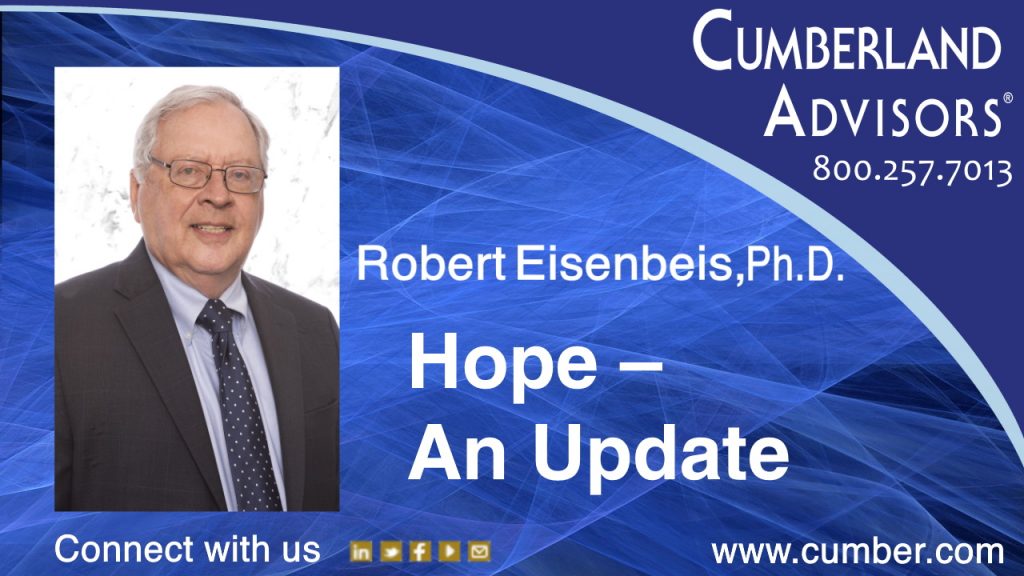Hope – An Update - Robert-Eisenbeis, Ph.D.